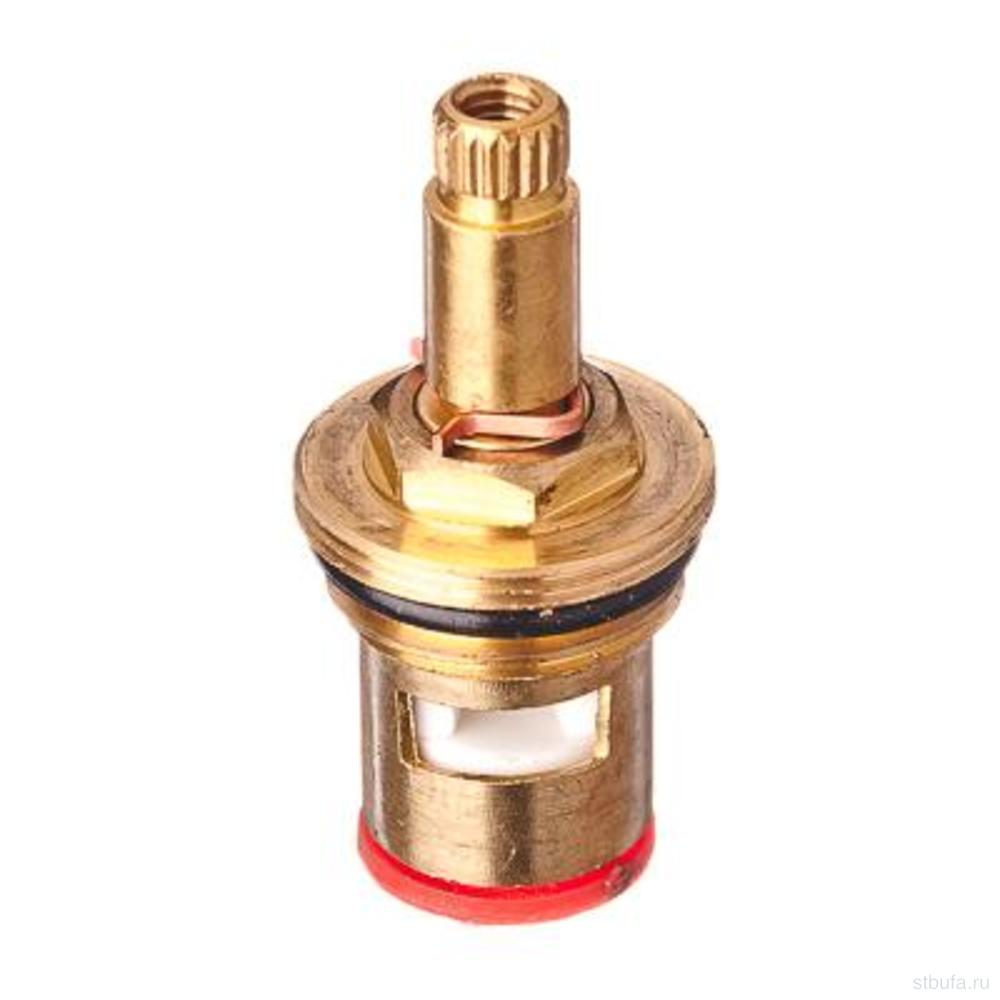 Кран-букса для смесителя 1/2", 20шл., шток 8х7мм, 180°, металлокерамика (2/500)