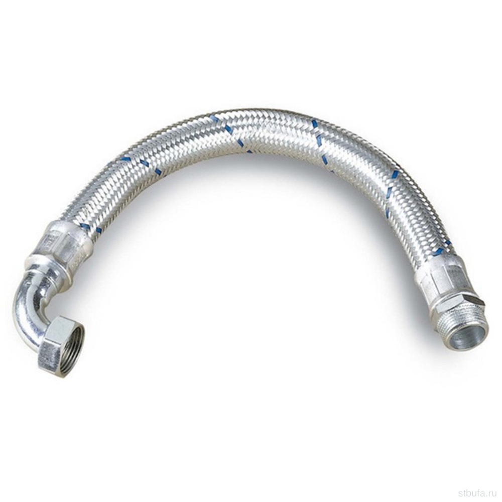 Соединительный шланг ДУ-25 80см угловой Unipump