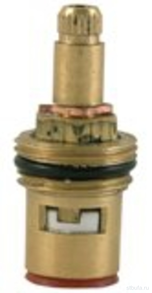 Кран-букса керамическая 1/2" 20 шлицов 2 резьбы PSM-1291-20 (500)