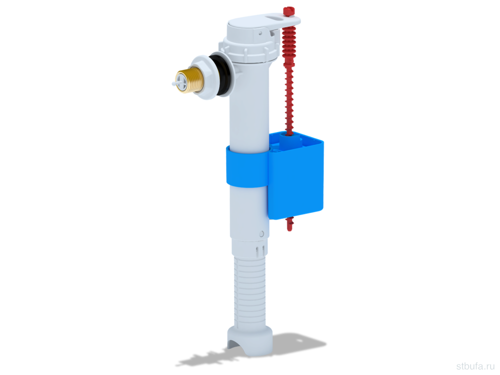 Арматура боковая G 1/2" с латунным штуцером WC5020 АНИ (30)