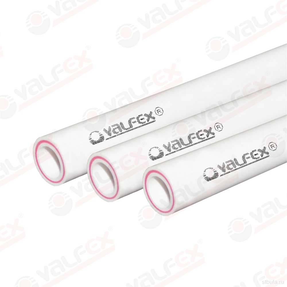 ППРС (полипропилен) Труба SDR6 PN25 (армир.стекловолок.) D25*4.2 mm (100м) Valfex