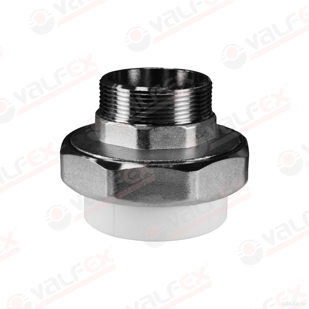ППРС (полипропилен) Американка (муфта раз.) н/р D25*1/2 хр, Valfex (20/120)