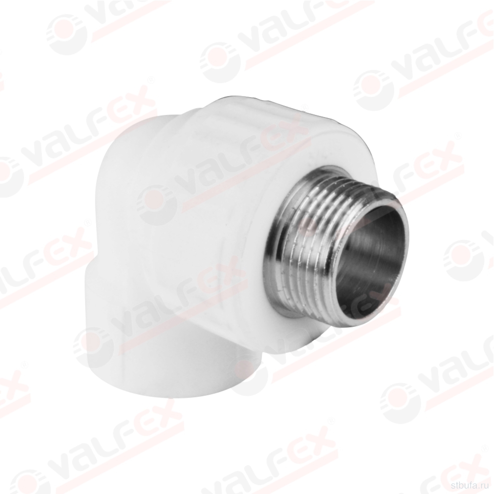 ППРС (полипропилен) Угольник н/р D25*3/4 Valfex (15/75)