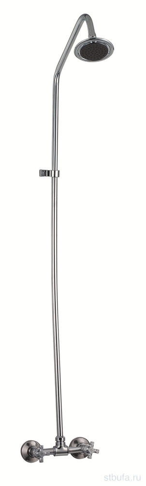 Смеситель GLAUF/Solone с душевой стойкой, керам 1/2" JIK16-А102-А (в кор.7/в упак.1)