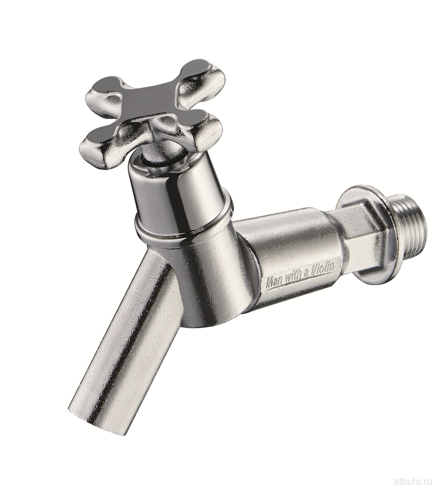 Смеситель GLAUF/Solone кухня МОНО настенный, керам 1/2", JIK22-A102-A (в кор.50/в упак.1)