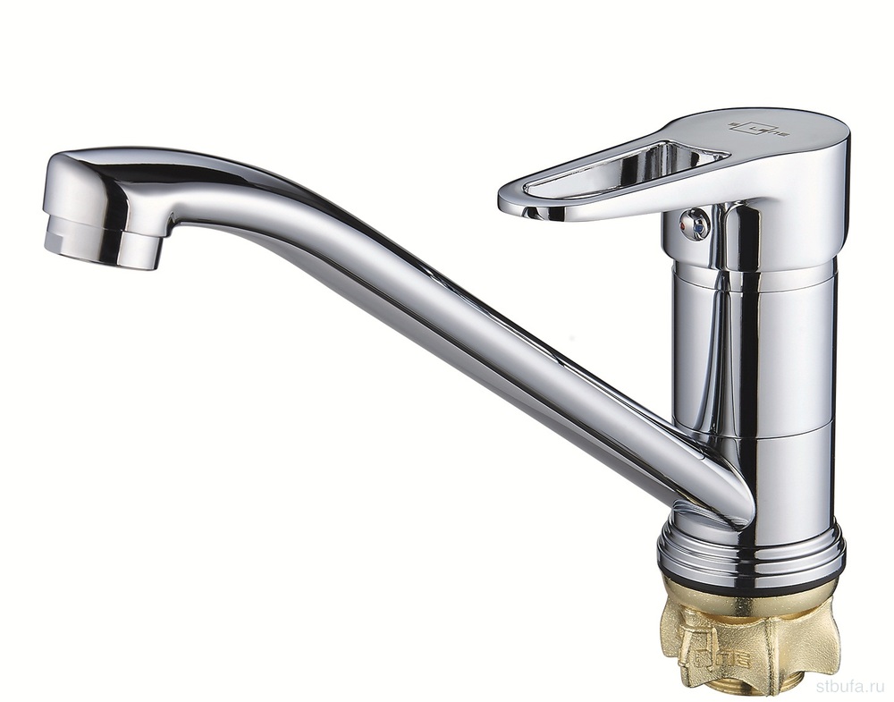 Смеситель GLAUF/Solone кухня керам.35мм,гайка 4F-A045 (в кор.10/в упак.1)