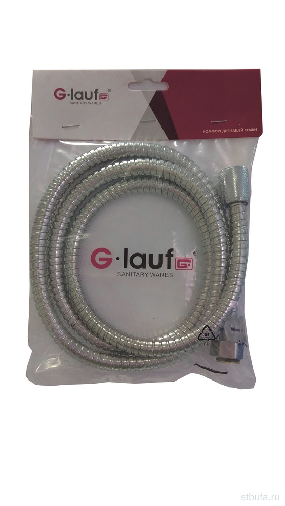 Шланг для душа 150см имп/имп GLAUF, URG-1103 (1/50)