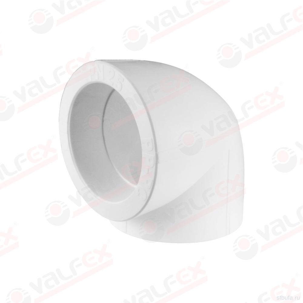 ППРС (полипропилен) Угольник D50/90* (7!/35) Valfex