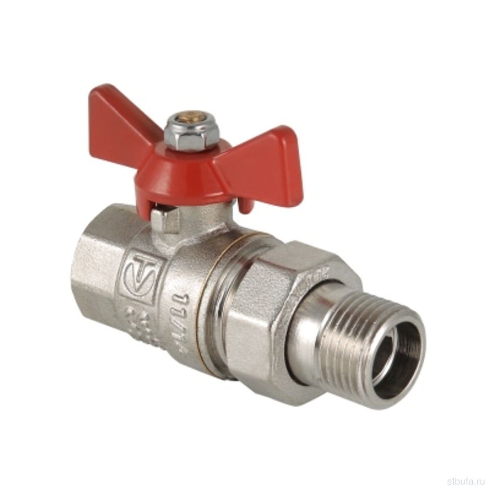 Кран шар. 1 1/4" г/ш с полусгоном VALTEC BASE