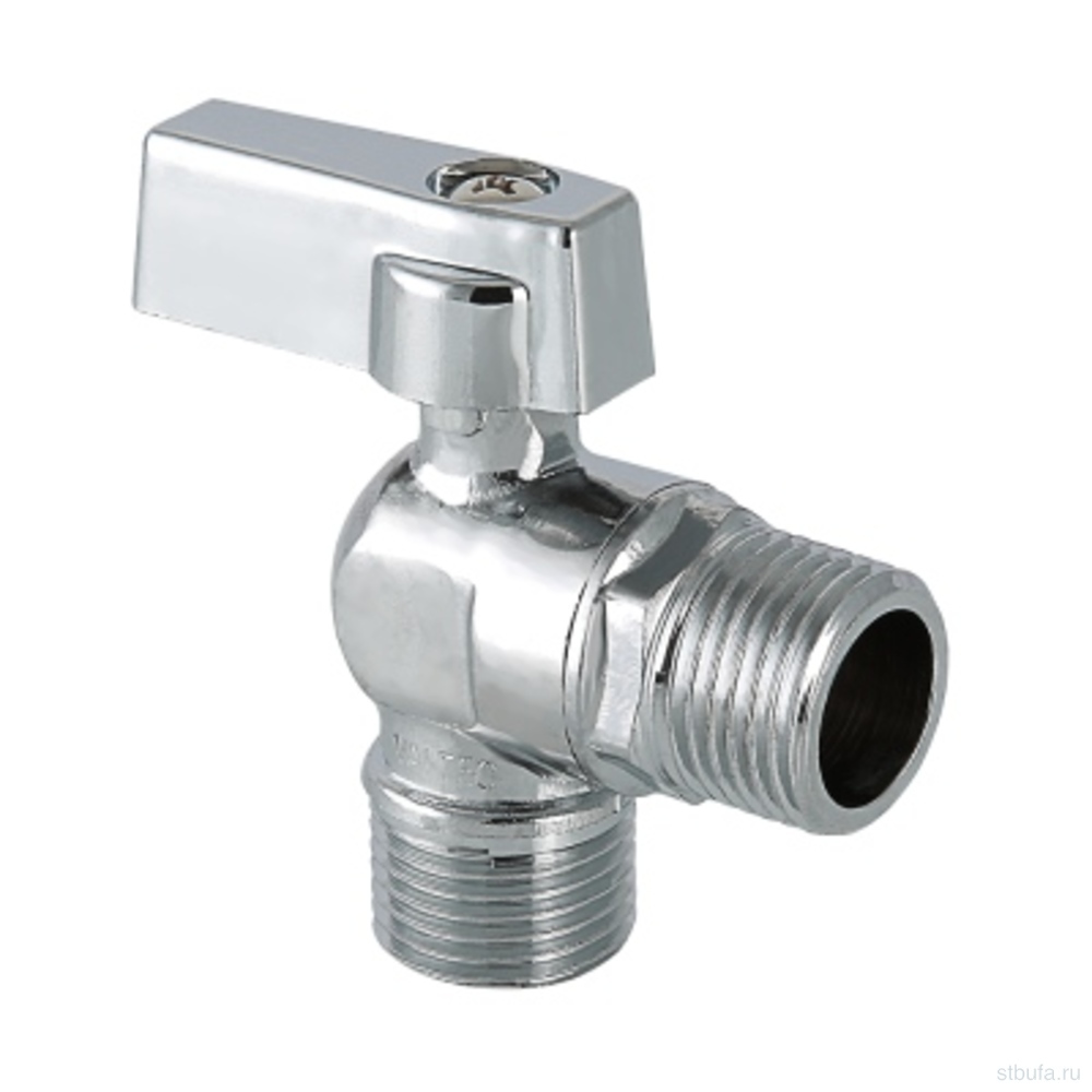 Кран шар. 1/2''*3/4" угловой для подключ.сантех приборов VALTEC