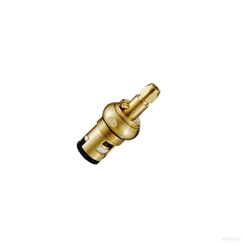 Кран букса 1/2" керам. для российских смесителей квадрат 7*7мм, Р51-2 Рotato (100)