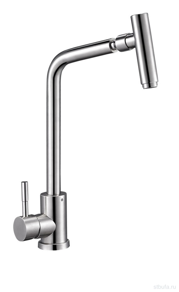Смеситель GLAUF для кухни из нерж. стали с повор. частью излива EZA4-C090 (в кор.10/в упак.1)