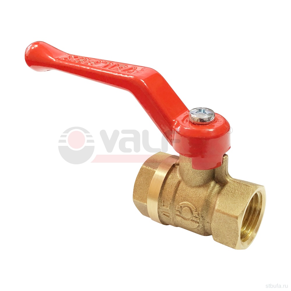 Кран шар. 1/2" г/г ручка (11Б27фт1М) VALFEX (96/24)