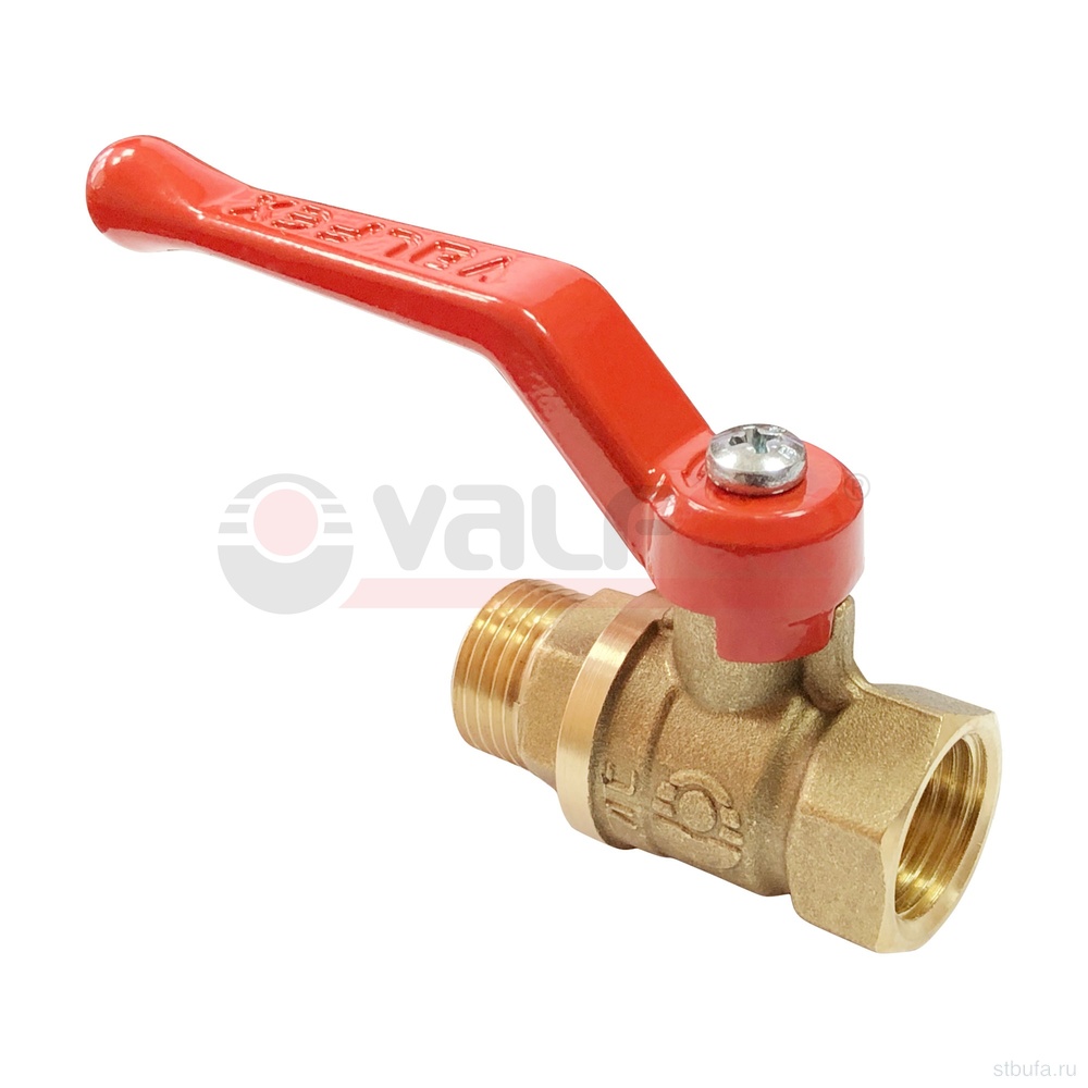 Кран шар. 1/2" г/ш ручка (11Б27фт1М) VALFEX (80/20)