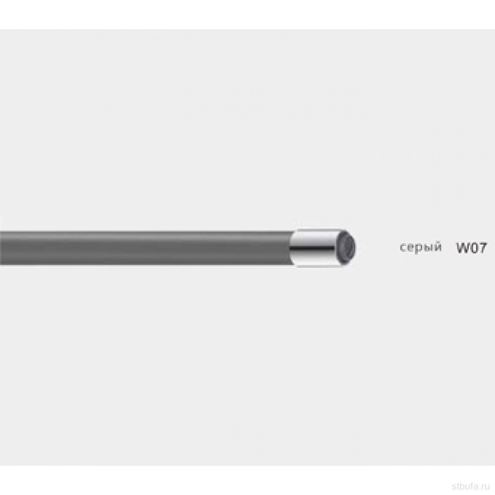 Излив гибкий W07 FRAP СЕРЫЙ