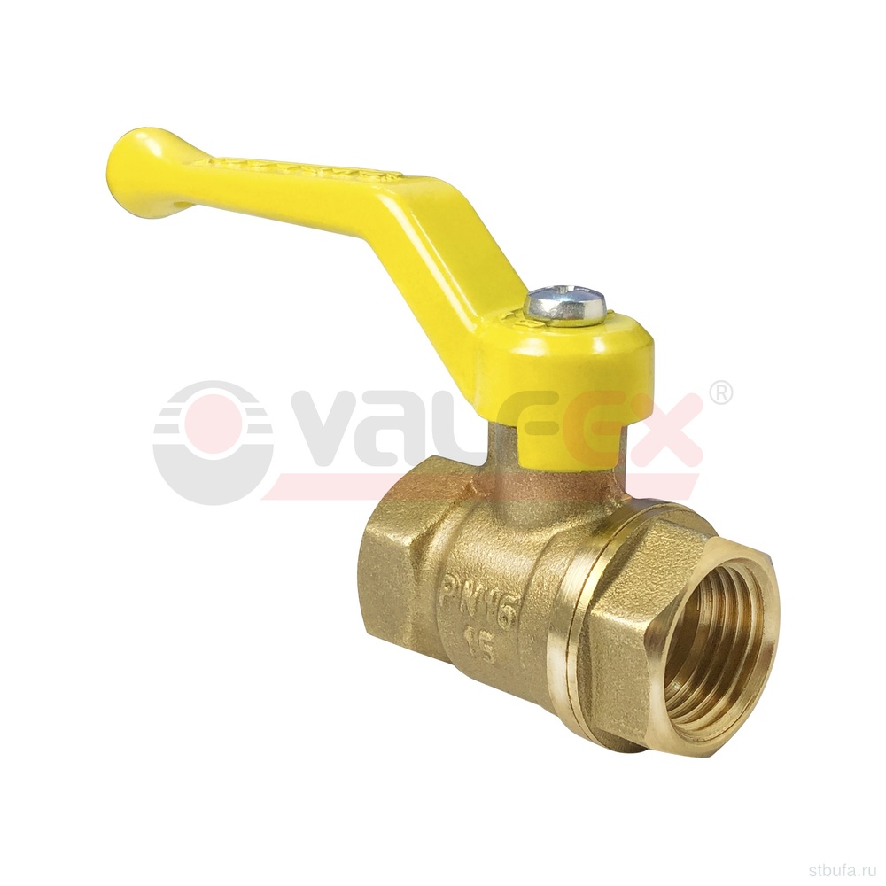 Кран шар. ГАЗ 1 1/4" г/г ручка 11Б27фтМ (5/20) VALFEX