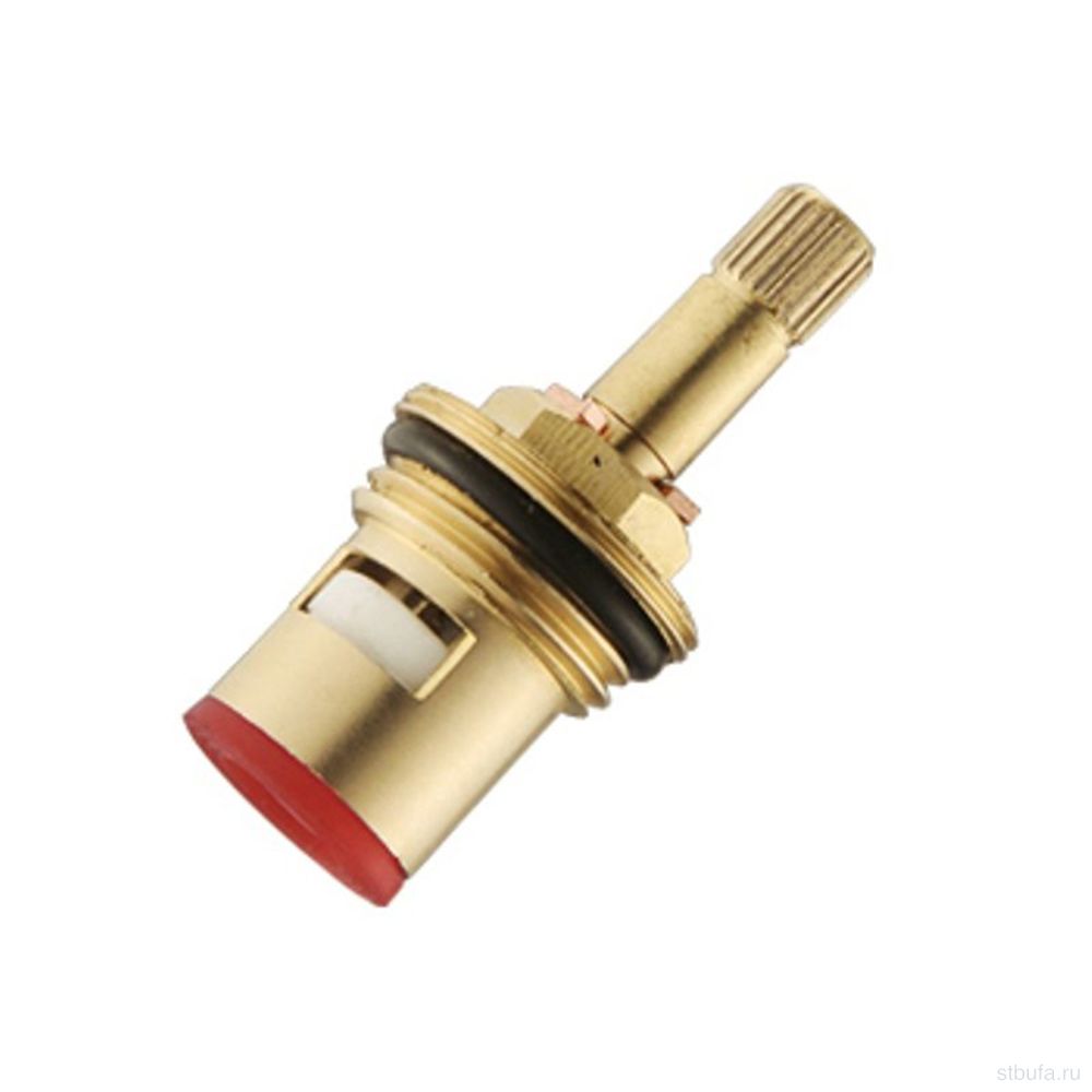 Кран-букса керамическая 1/2" 15 шлицов удлиненная 2 резьбы PSM-1292-15 (500)