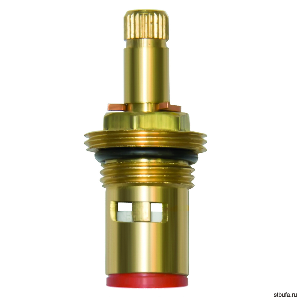 Кран-букса керамическая 1/2" 24 шлица удлиненная 2 резьбы PSM-1292-24 (500)