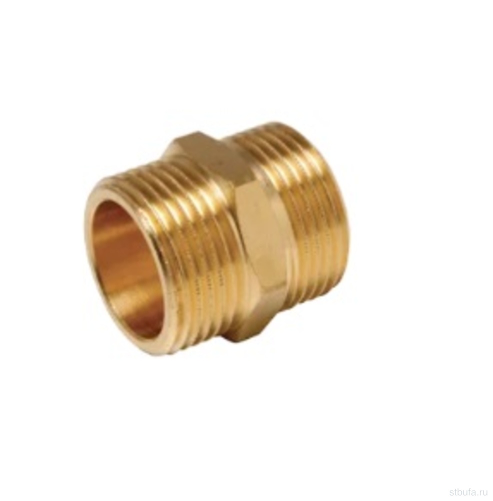 Ниппель 1" нр х 11/4" нр (латунь) Unipump
