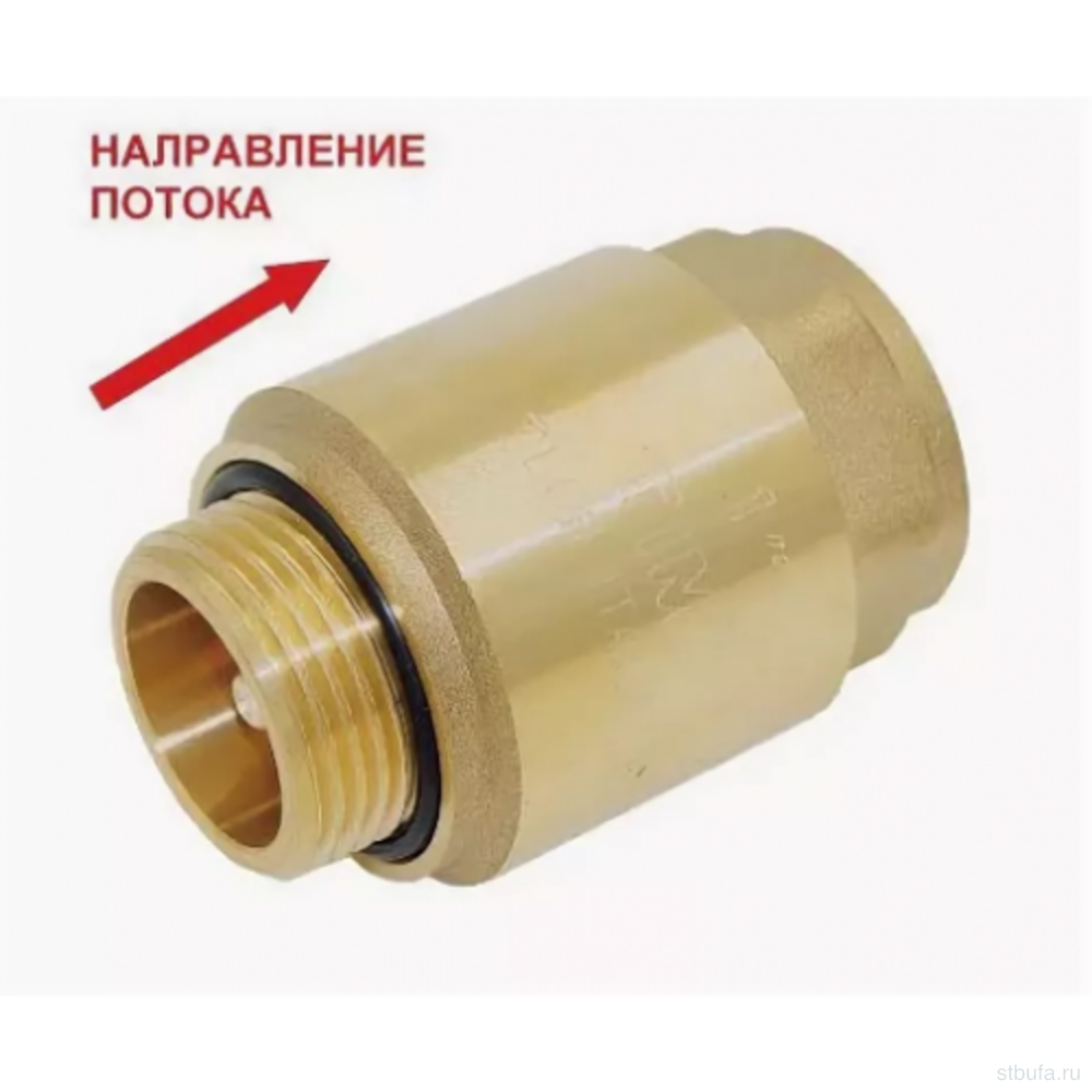 Обратный клапан 1 1/4" для скважинного насоса TiM (1/12)