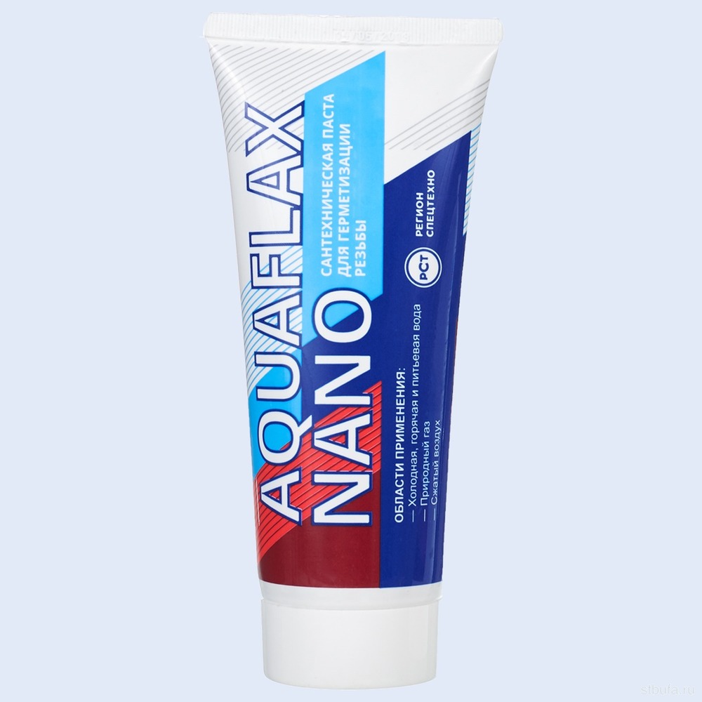 Паста сантехническая для герметизации резьбы AQUAFLAX NANО тюбик 270гр