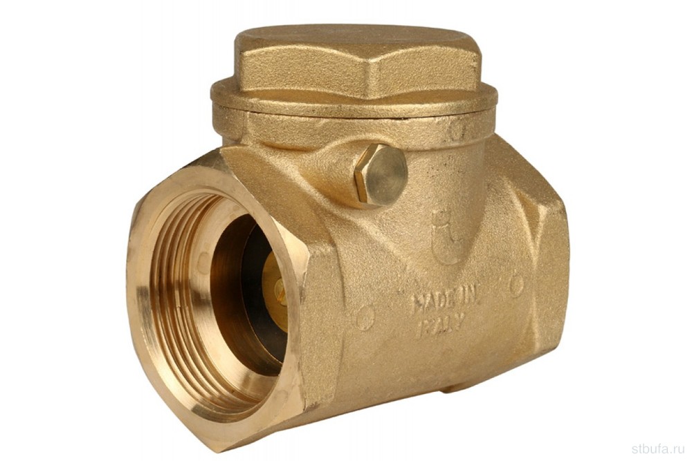 Обратный клапан горизонтальный лепестковый 1 1/4" TiM (1/50)