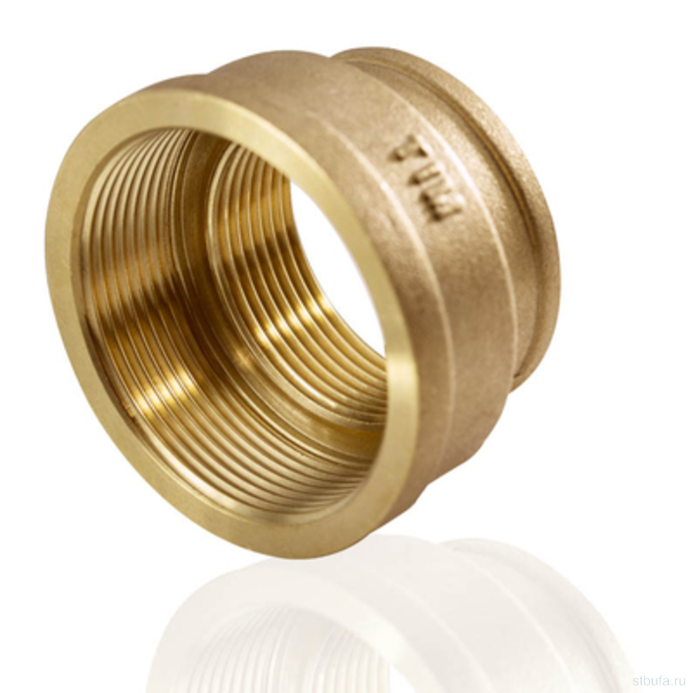 Муфта переходная. латунная 1/2" * 2" г/г TIM (4/48)
