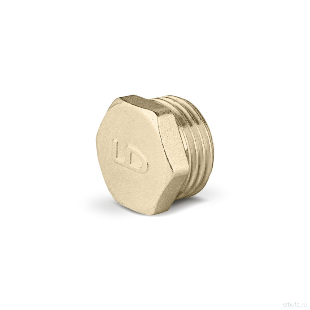 Заглушка 1/2'' нар ЛАТУНЬ LD PRIDE (240)