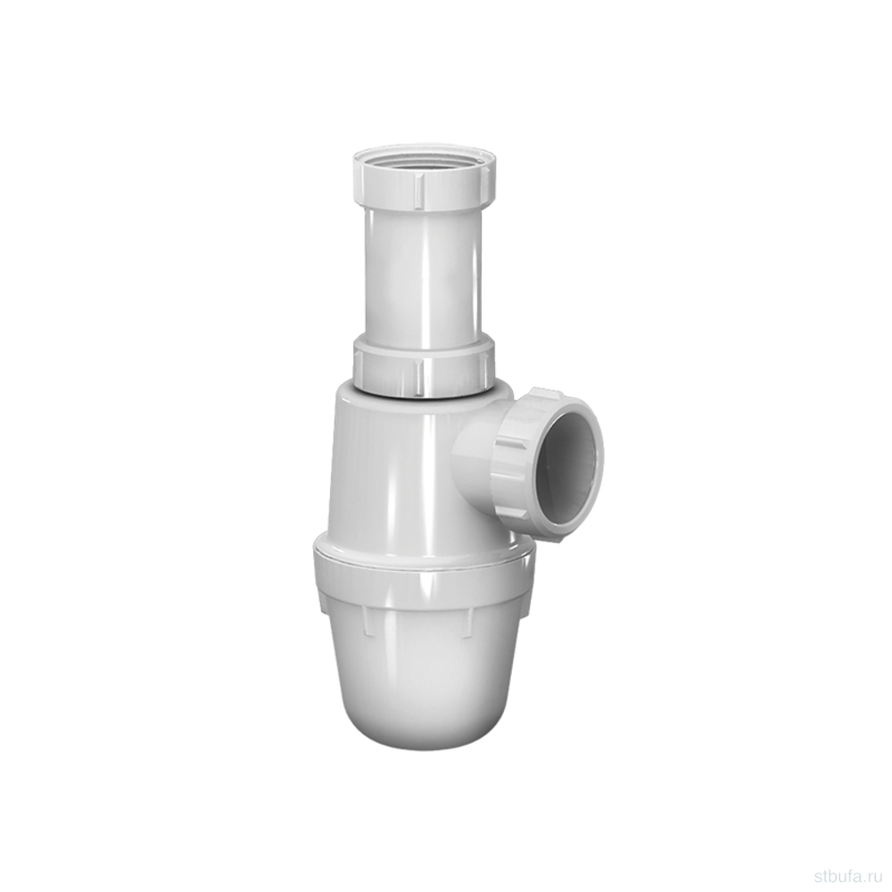 Сифон для кухни 1 1/2"*40 без выпуска B0120-АК Акватер/Сандесант (60)