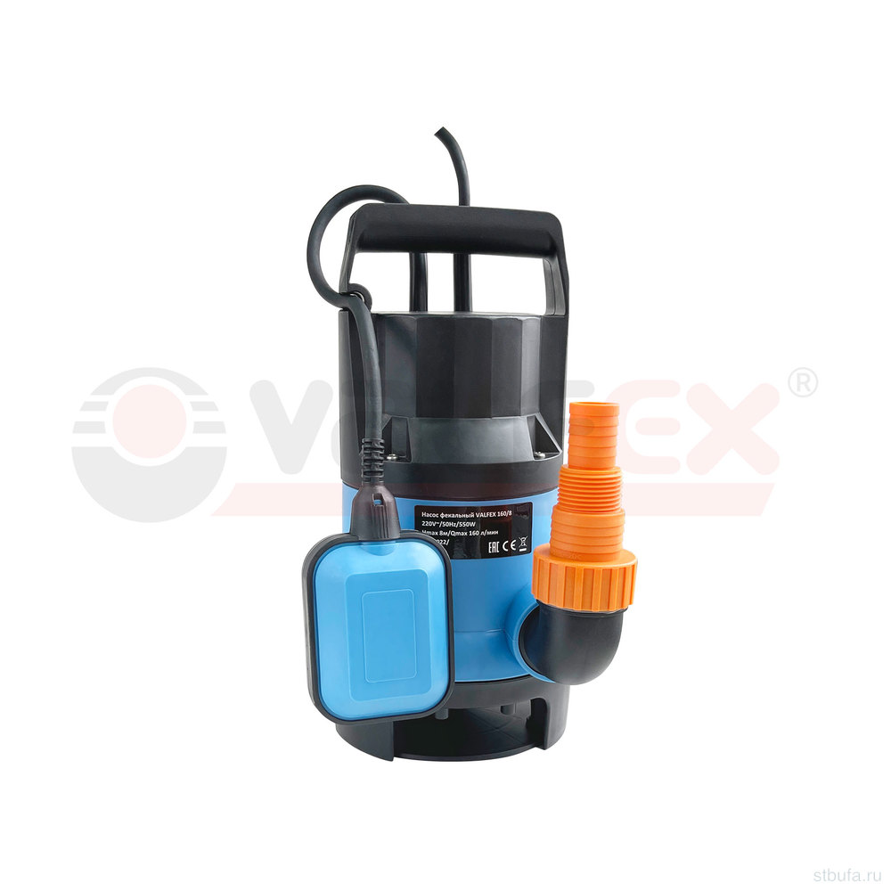 Насос фекальный 250/8 VALFEX