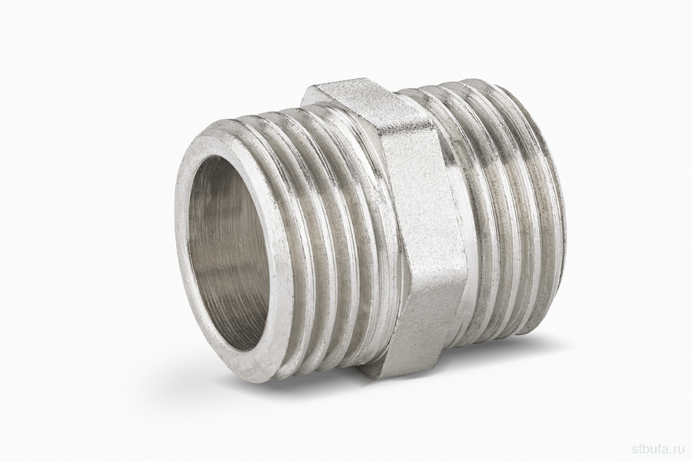 Ниппель НИКЕЛЬ 1/2'' нар/нар LD PRIDE (130)