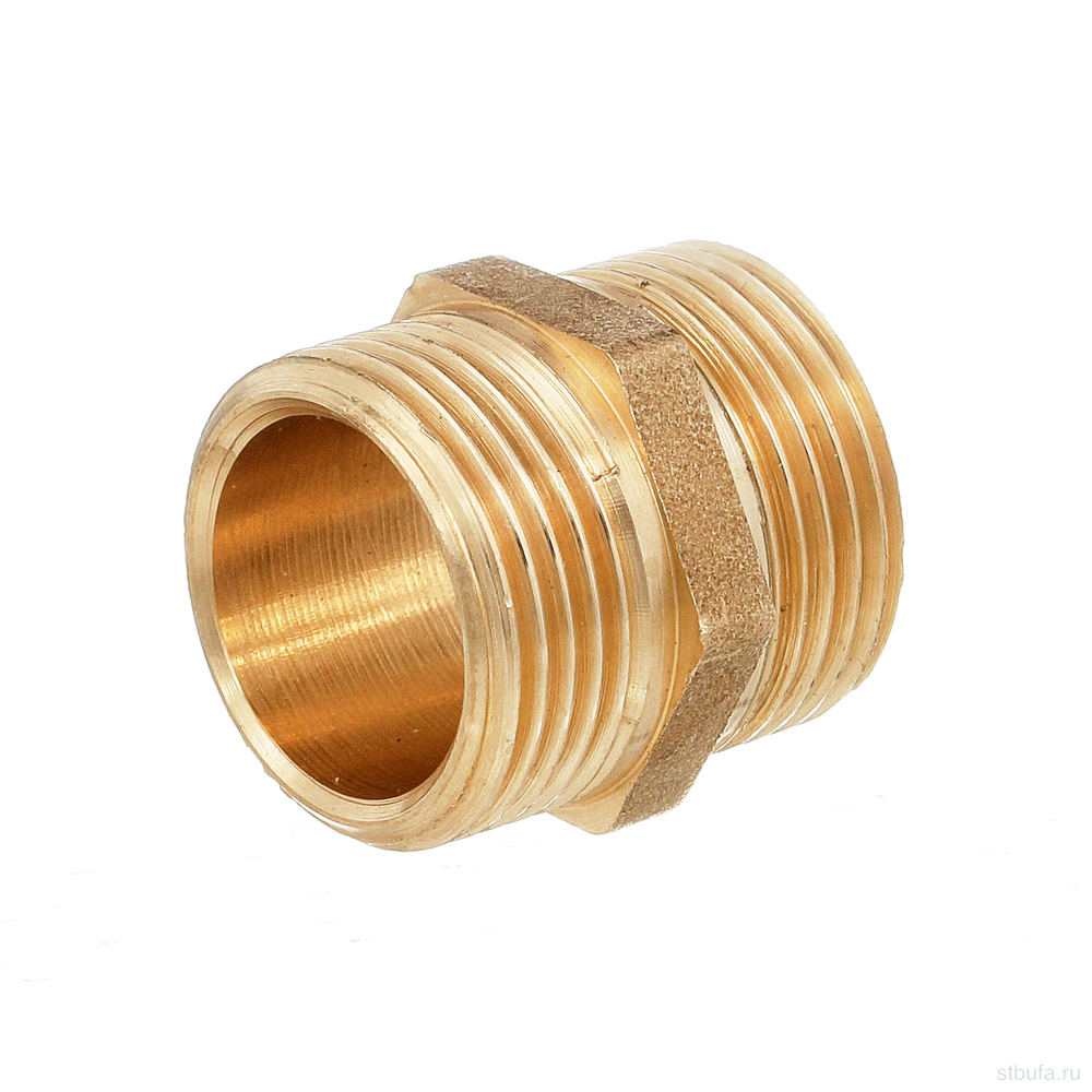 Ниппель двойной 3/4'' ЛАТ БОЛОГОЕ 20НД (250)
