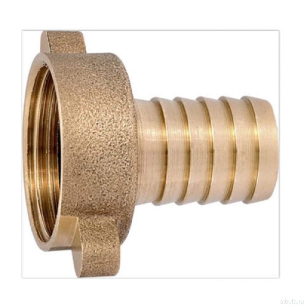 Штуцер для соединения шлангов с накидной гайкой 3/4 "-Ø 16мм TIM
