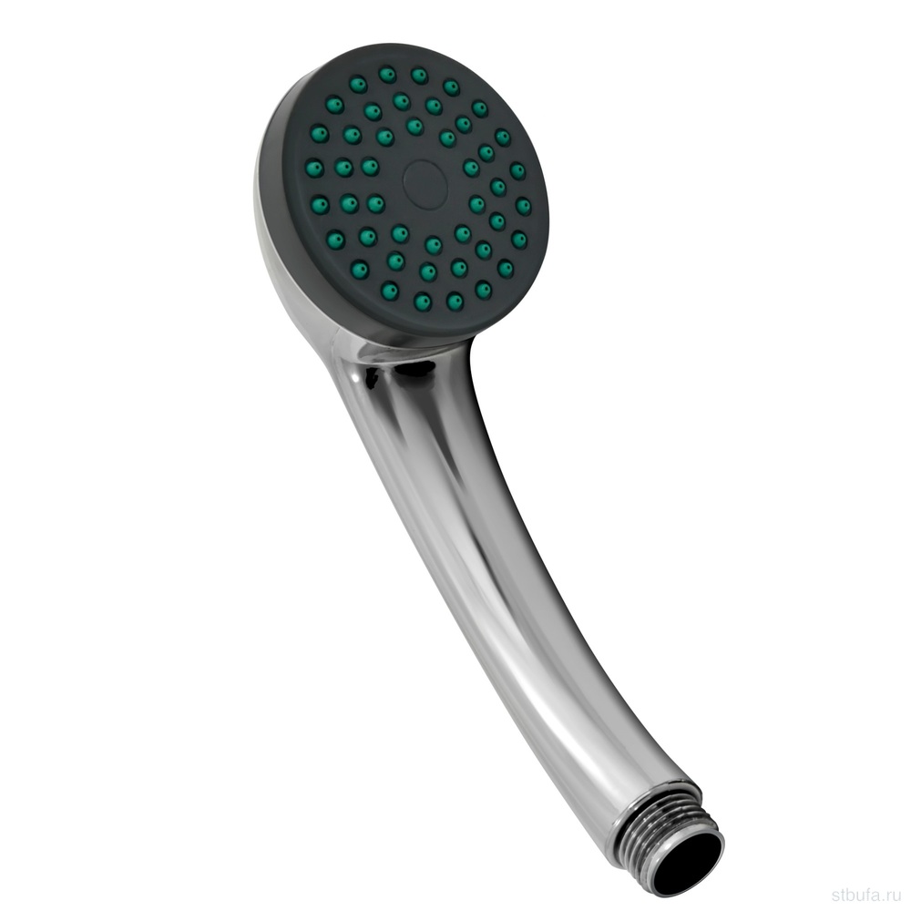 Лейка для душа 65мм однорежимная 1/2" (имп) PSM-1074B (1/100)
