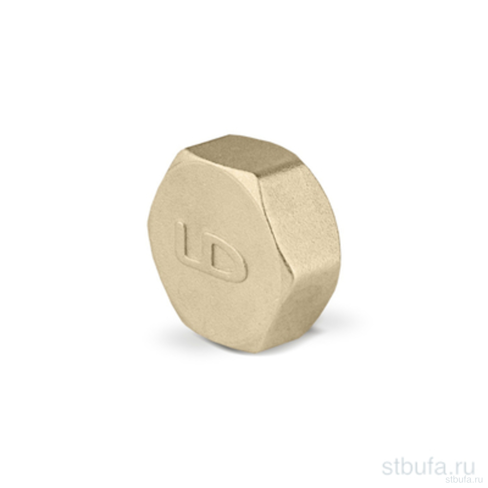 Заглушка 1/2'' вн ЛАТУНЬ/ НИКЕЛЬ LD PRIDE (200)