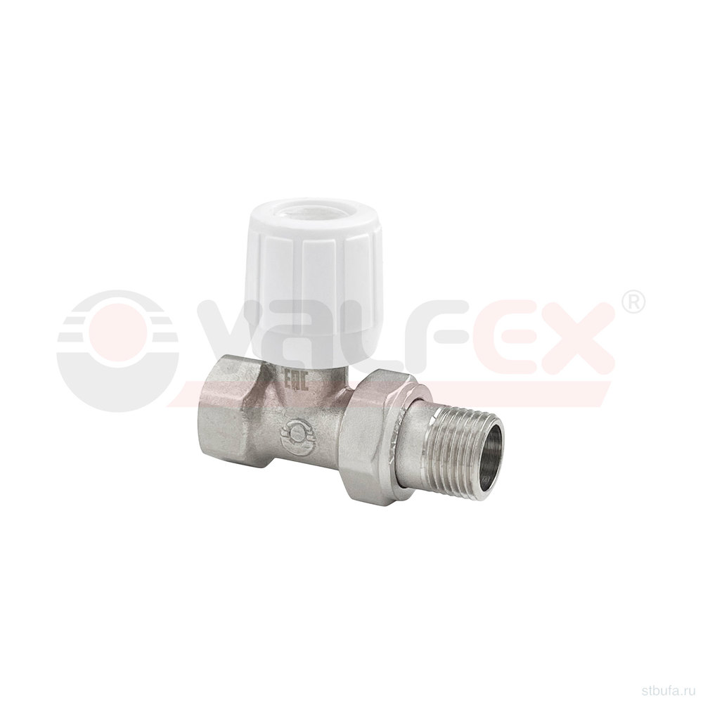 Клапан VALFEX для радиаторов, ручной прямой 3/4" (компактный) (56/7) К