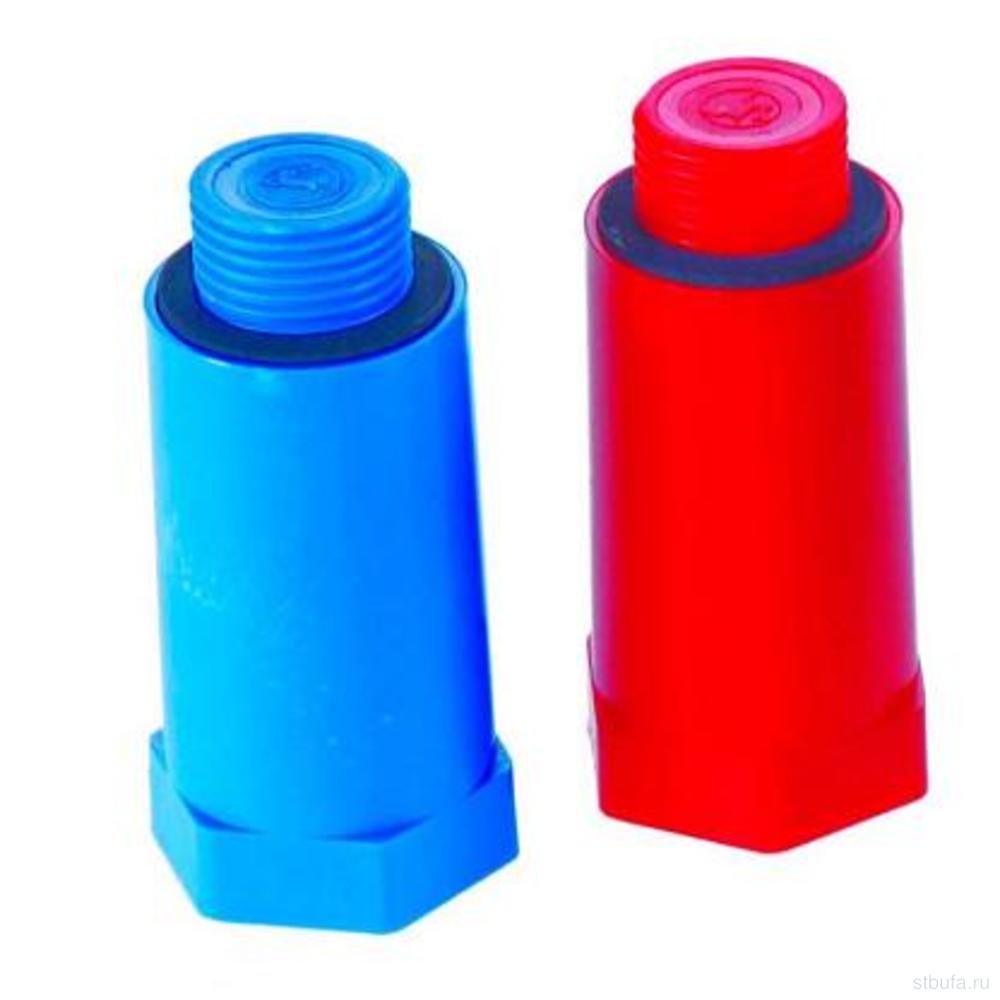Комплект заглушек монтажных 1/2" (красная и синяя), MP