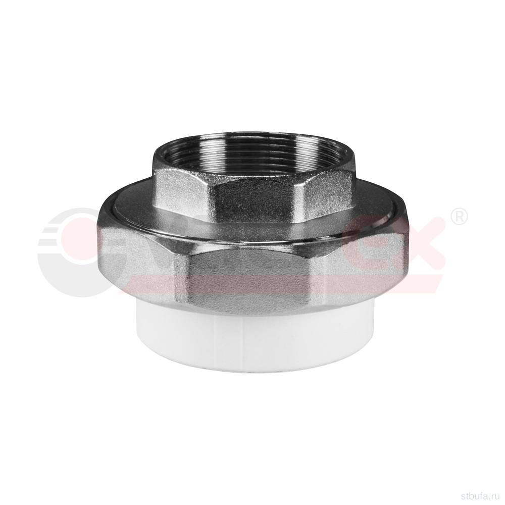 ППРС (полипропилен) Американка (муфта раз.) в/р D25*1" хр, Valfex (25/100)