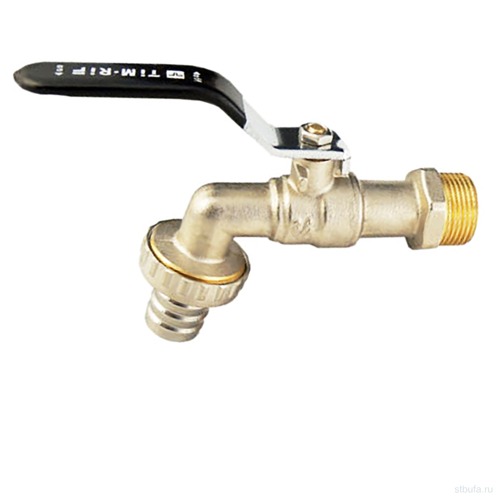 Кран водоразборный, усиленный 1/2"ш TiM (13/52)