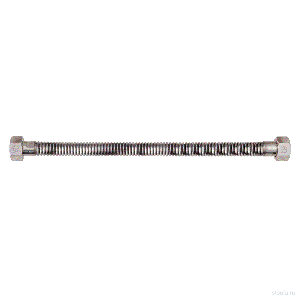 Подводка для газа Сильфонная Магистраль 1/2" 40 см г/г AQUALINK (1/180)