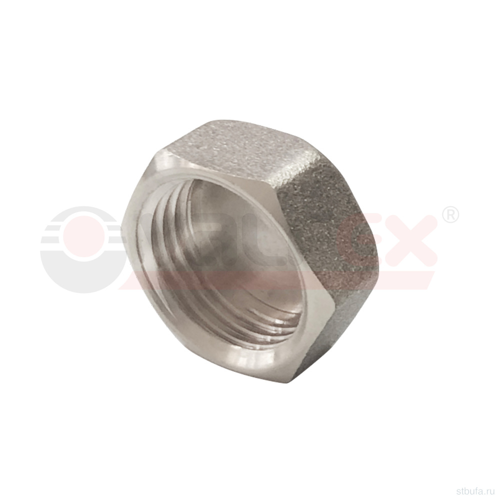 Заглушка НИКЕЛИРОВАННАЯ резьбовая VALFEX ВР 3/4" (280/10)