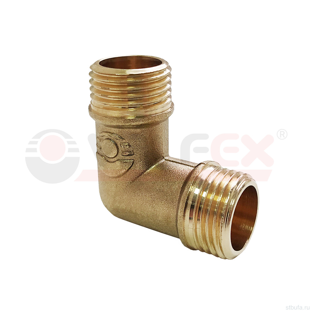 Угольник с наружной резьбой VALFEX НР-НР 3/4" (60/10)