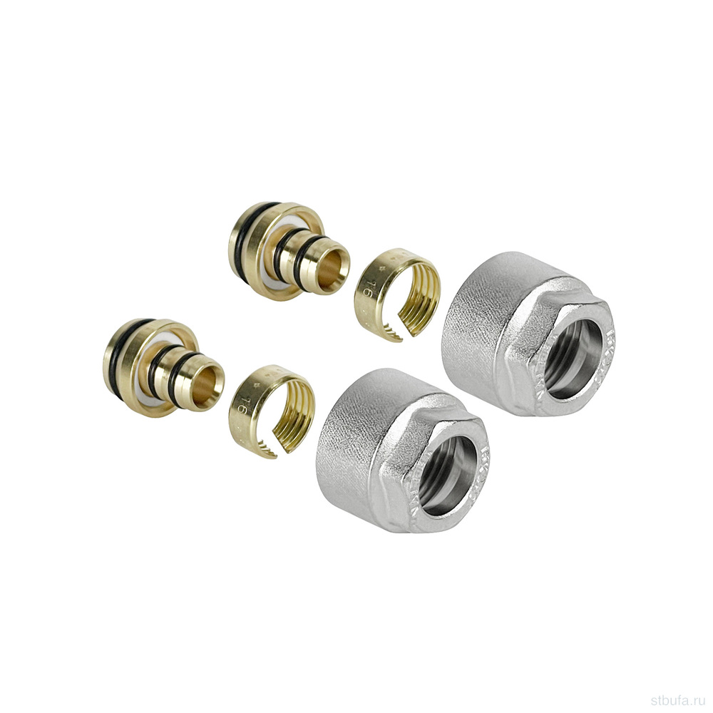 Евроконус для м/п трубы 16 (2,0) x 3/4" VALFEX (200/2) К / ПО 2 ШТ В УПАК!