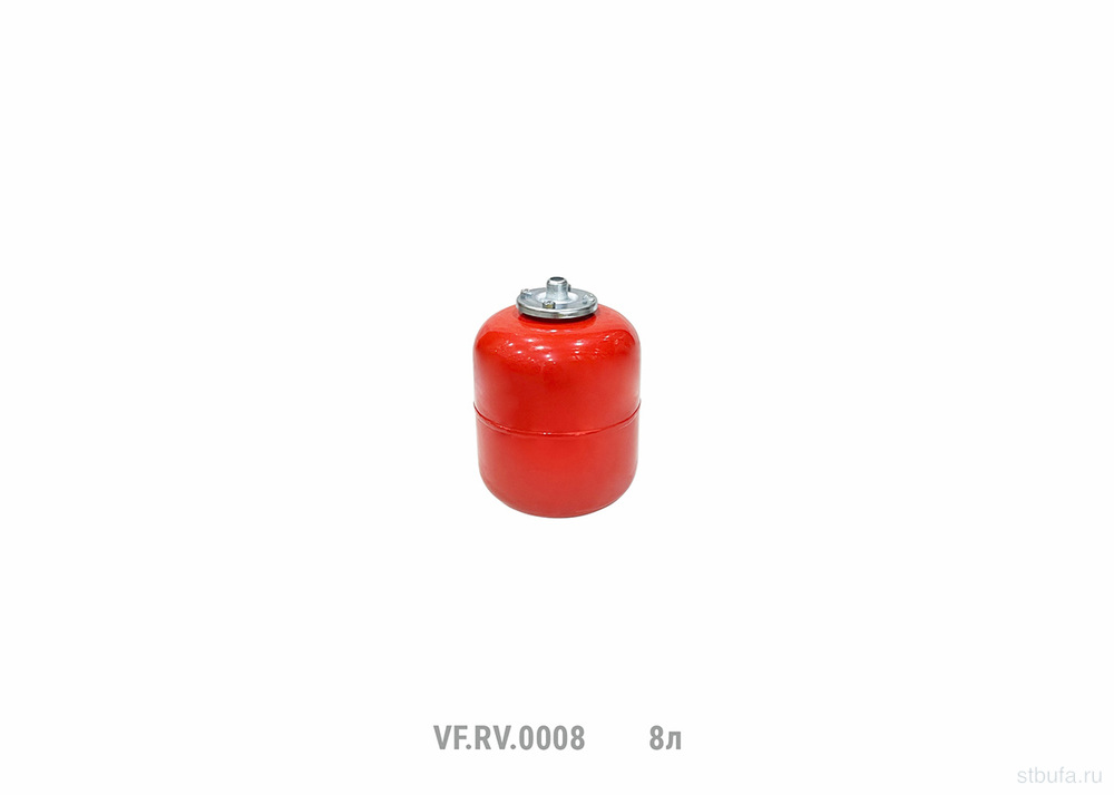 Расширительный бак верт. VALFEX .RV 8л. (КРАСНЫЙ)