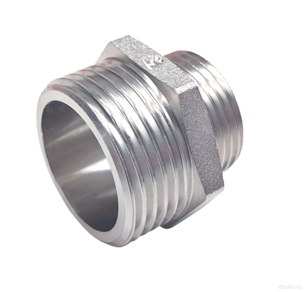 Ниппель переходной НИКЕЛЬ 1" ш * 3/4" ш (ZEISSLER) (10/120)
