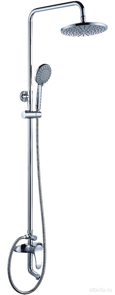 Душевая система (гарнитур) DIADONNA D80-335100 3-х функциональная, латунь, хром (1/4)