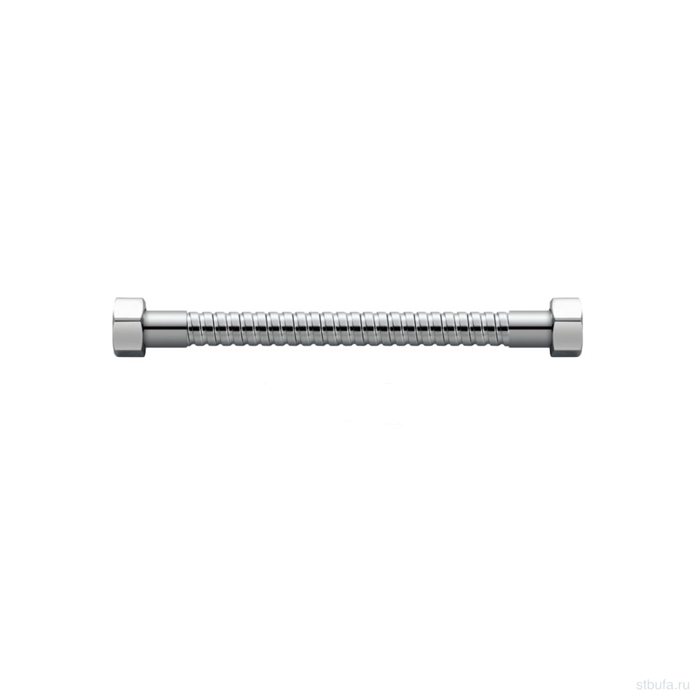 Шланг гайка-гайка, латунь, Chrome (150см) -48 VALFEX (50)