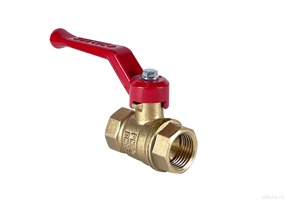 Кран шаровой латунный DeltaPro для ВОДЫ 1 1/2" ВР/ВР ручка, VALFEX 11Б27фт1М (8/2)
