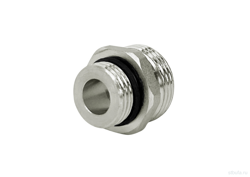 Ниппель НИКЕЛИРОВАННЫЙ переходной ЕВРОКОНУС VALFEX НР 1/2"-НР 3/4" (400/10)