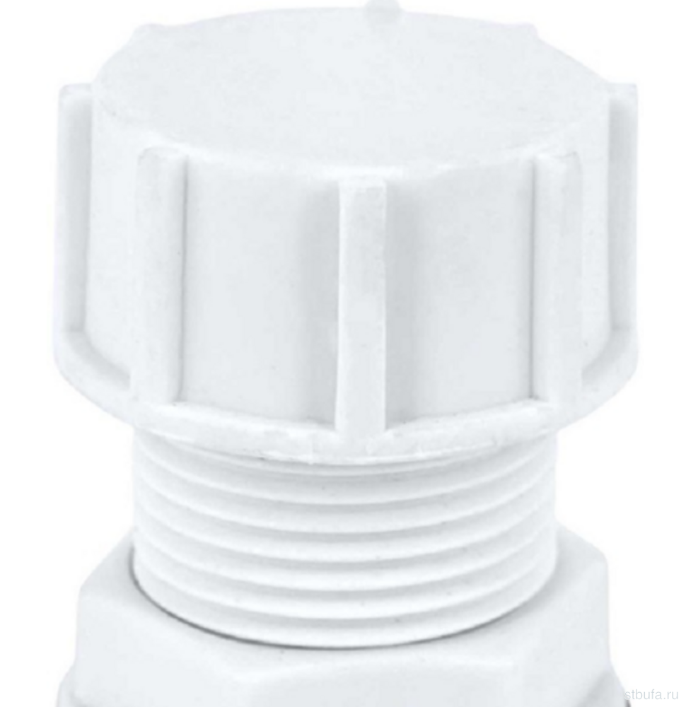 Штуцер (врезка) в бак (емкость) 1/2" (пластик), MP-У
